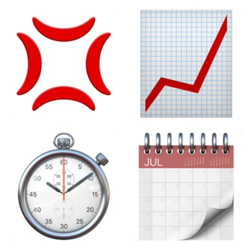 💢📈⏱🗓 Emoji Domain iOS rendering